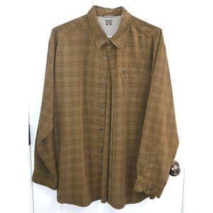Columbia Mens Long Sleeve Sportswear Button Up Shirt Size XL